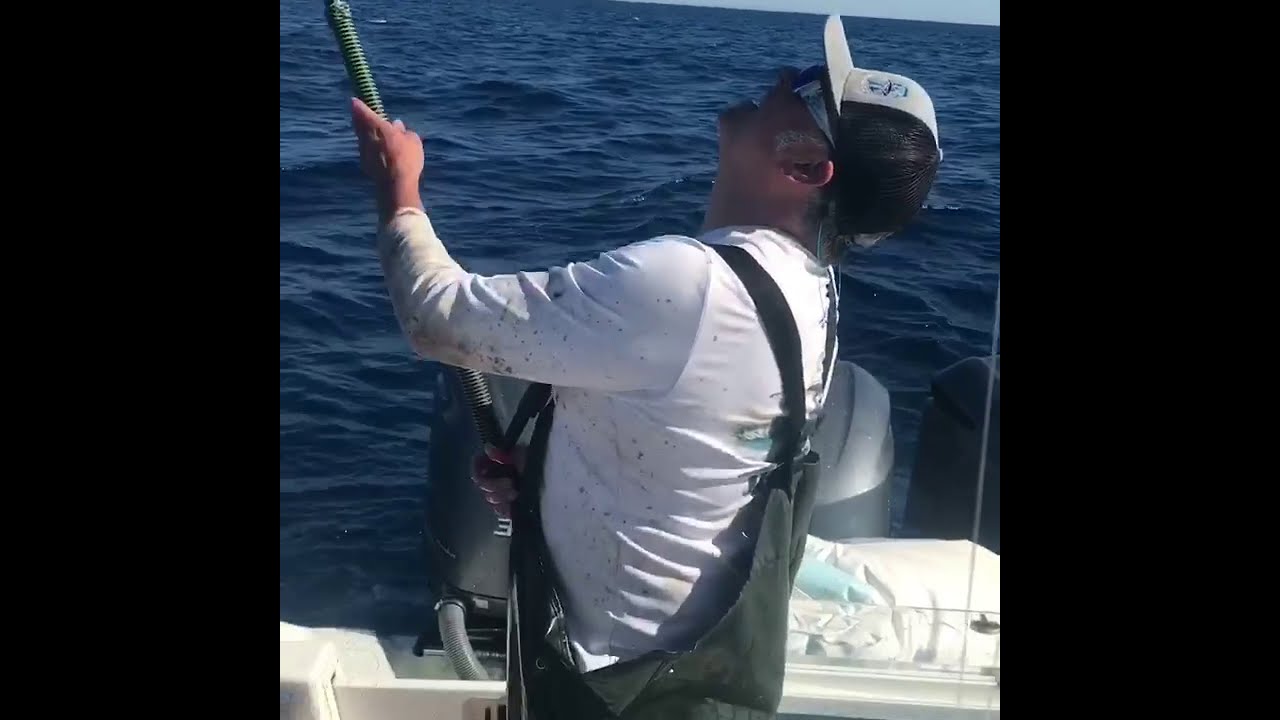 Jack Pole Albacore Tuna on the Liberty Gun Sometimes the fish win