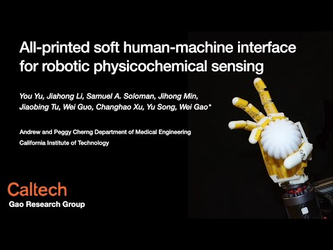 Artificial Skin Helps Robots Sense Temperature, Pressure, and Chemical Compounds