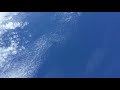 Free Stock Footage - clouds in a blue summer sky