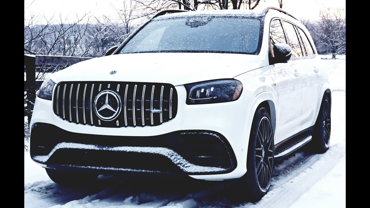 2020 Gls Amg 63 - Snow/Ice Road Review. - Youtube