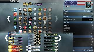 CoD: NX1(Future Warfare) Title's & Emblem's (Xbox 360)