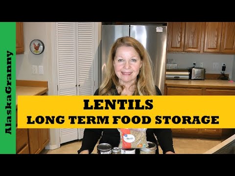 Video: How To Store Lentils Properly