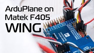 HOW-TO Matek F405 Wing with ArduPlane + full setup (on the X-UAV Clouds)