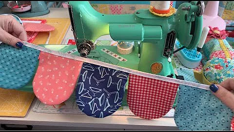 Scalloped Bunting Tutorial
