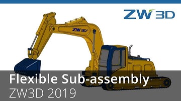 ZW3D 2019 - Flexible Sub-assembly