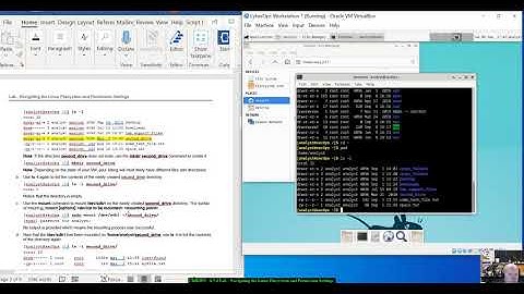 CBROPS - Lab 4.5.4 - Navigating the Linux Filesystem and Permission Settings