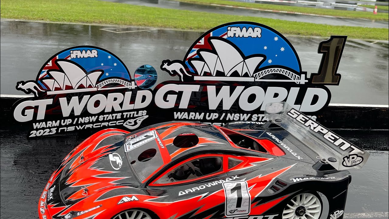 Serpent SRX8 GT '23 World Championship Track 2023 NSWRCRCC