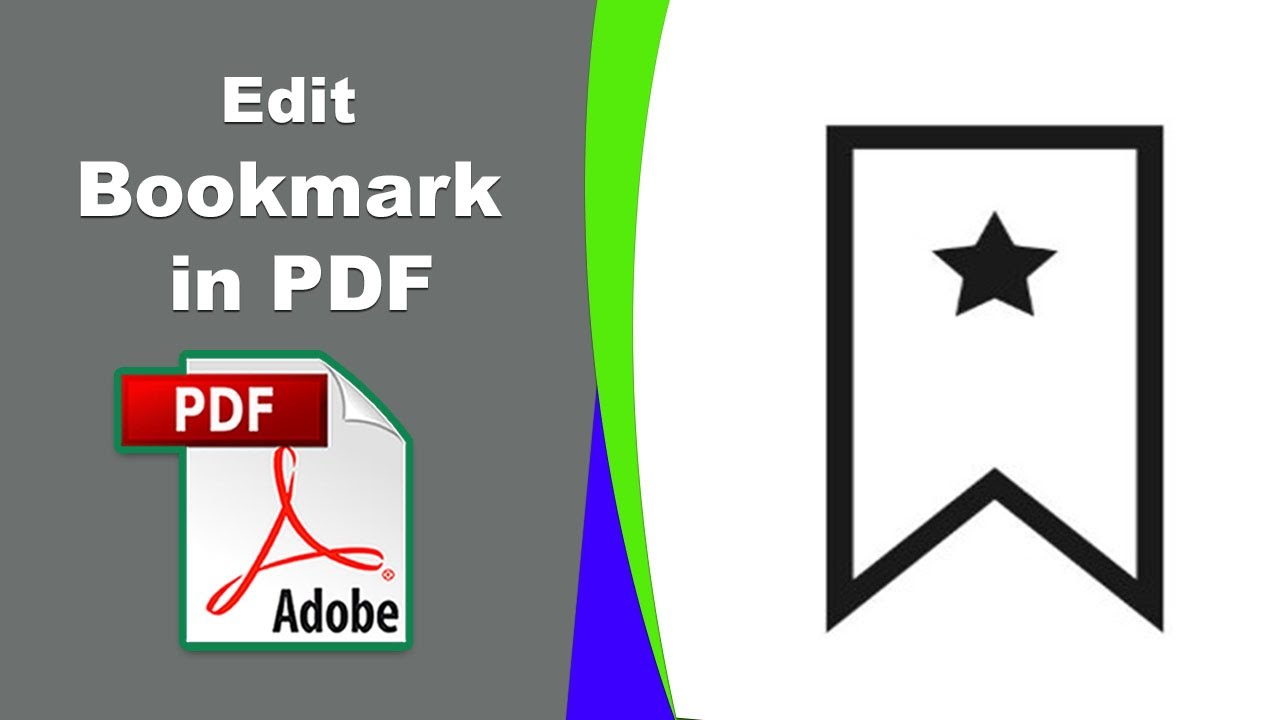 How To Edit Bookmarks In Pdf Using Adobe Acrobat Pro DC YouTube