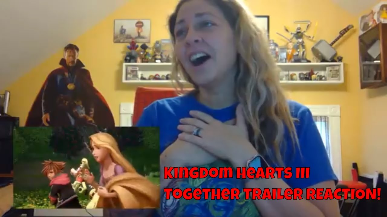 KINGDOM HEARTS III – Together Trailer REACTION!