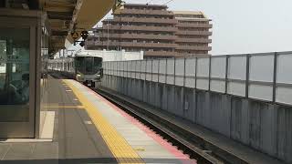 JR阪和線 225系5000番台普通熊取行き 東岸和田到着