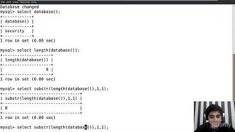 Udemy SQL Injection Master Course : Lecture 19   SQL commands for advance injection