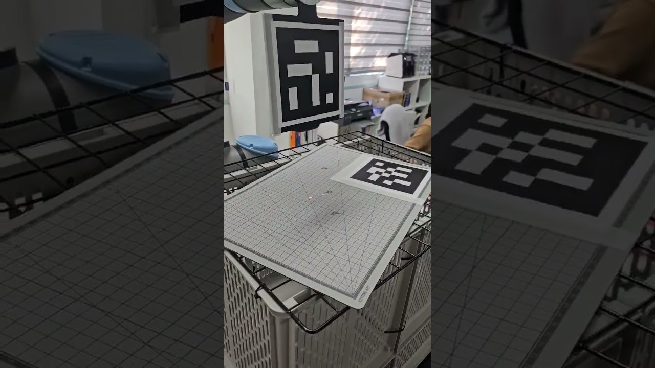 ArUco Marker Robot Alignment — Auto Drift Correction | WIM Robotics