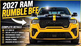 The 2027 Ram Rumble Bee: 5 Essential Details You Need to Know