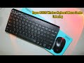 Rapoo 8000S Wireless Keyboard Mouse Combo Unboxing