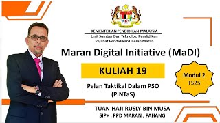 Kuliah19 - Pelan Taktikal Dalam PSO (PiNTaS)