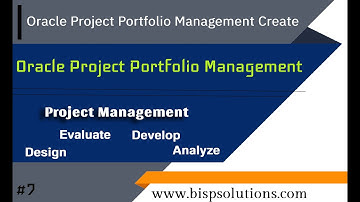 Oracle Project Portfolio Management Create Project | Oracle Project Planning Implementation | BISP
