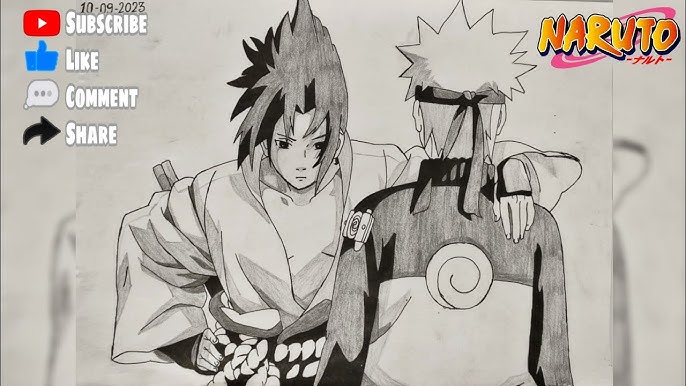 How to Draw Naruto in 2023  Easy cartoon drawings, Anime drawings