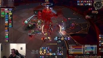 Heroic Sire Denathrius - Fire Mage Pov - Era