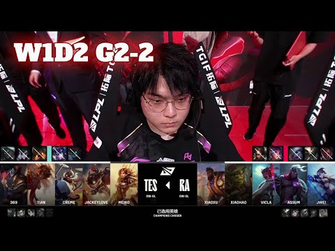 RA vs TES - Game 2 | Week 1 Day 2 LPL Summer 2024 | Rare Atom vs Top Esports G2