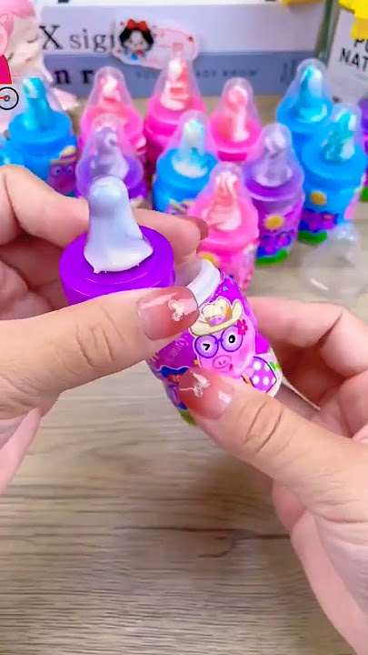 Baby bottle candy Piggy page baby bottle candy #Toys Candy #Interesting Candy #Net Red Candy