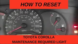 HOW TO: Toyota Maintenance Required Light Reset in 5 seconds! by Fix It With Dad 40 views 4 years ago 1 minute, 41 seconds