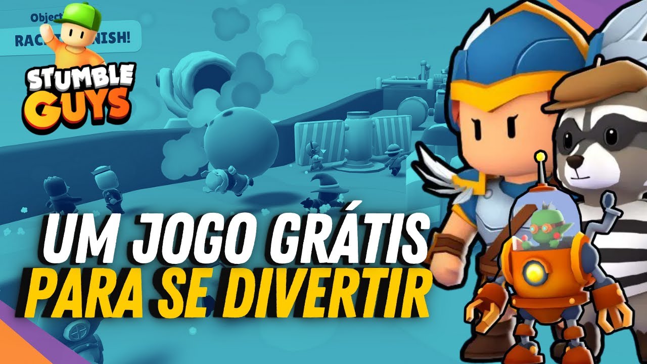 Stumble Guys em Português - Jogo PC Gameplay Parte 1 
