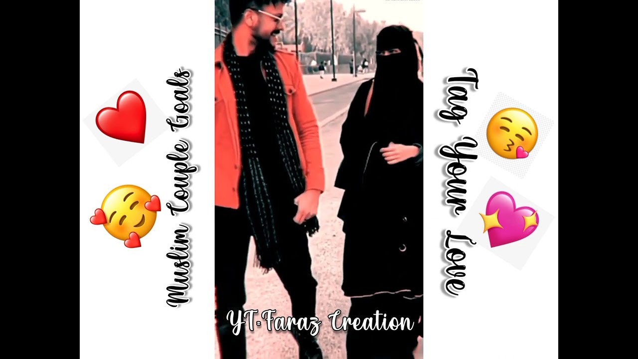 Muslim couples status 😍|| muslim couples whatsapp status|| couple goals 2022 || Muslim couple status