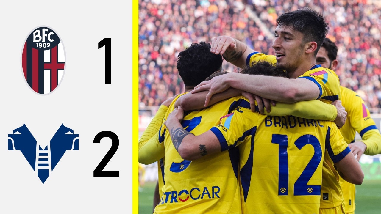 L'HELLAS SI REGALA UNA SPERANZA, TORNA A CADERE IL BFC | Bologna-Verona 1-2