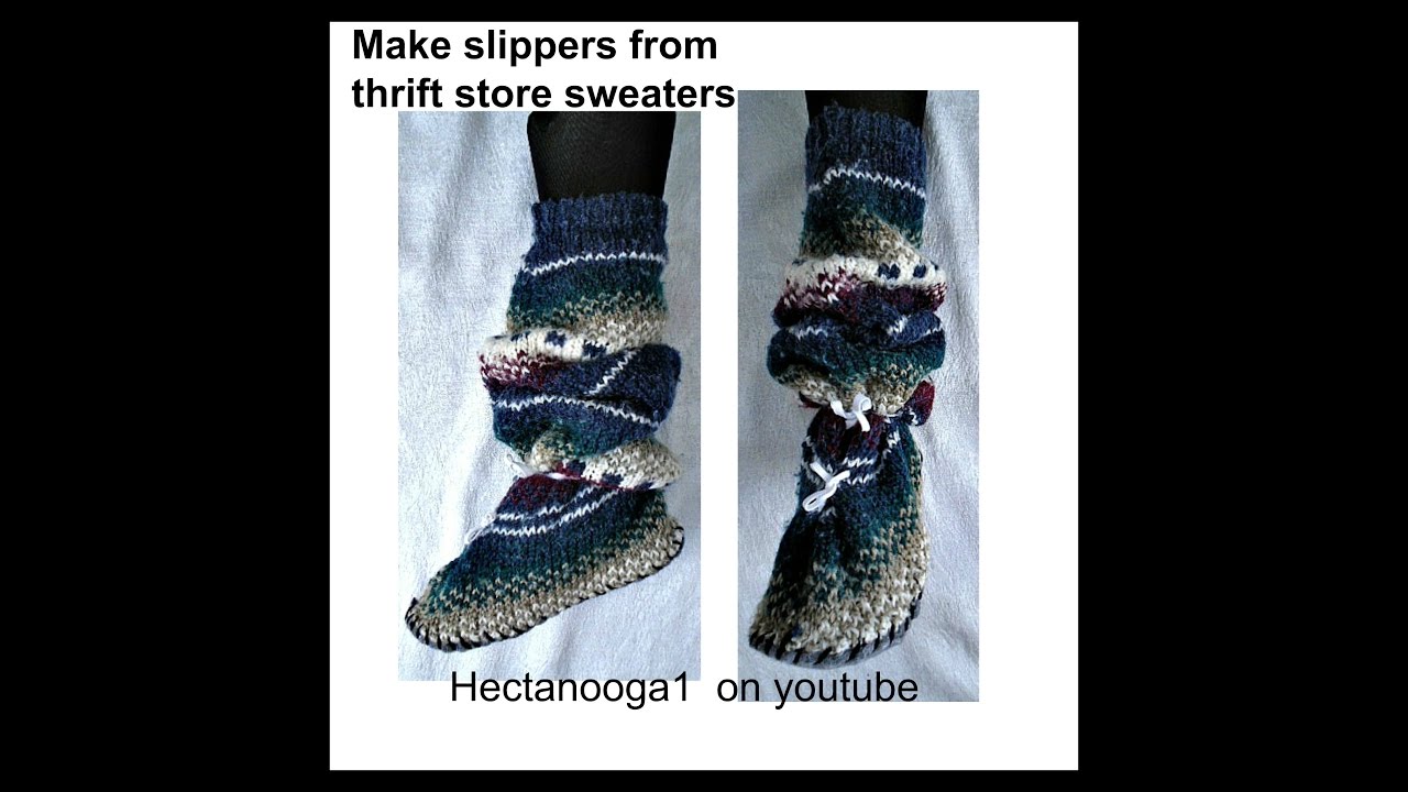 sweater slippers