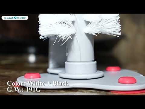 فرشاة تنظيف اكواب بقاعدة قابلة للالتصاق