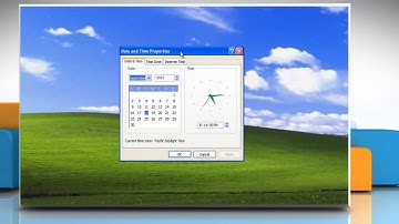 How to change the Time Zone in Windows XP