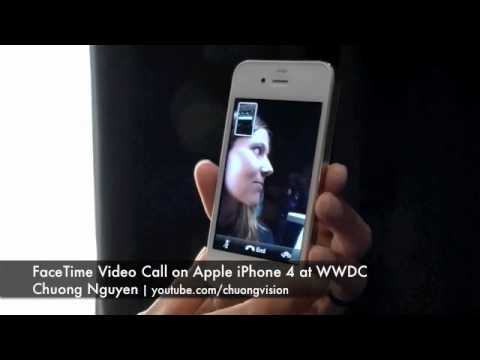 iPhone 4 FaceTime Video Call Demo | Pocketnow - YouTube