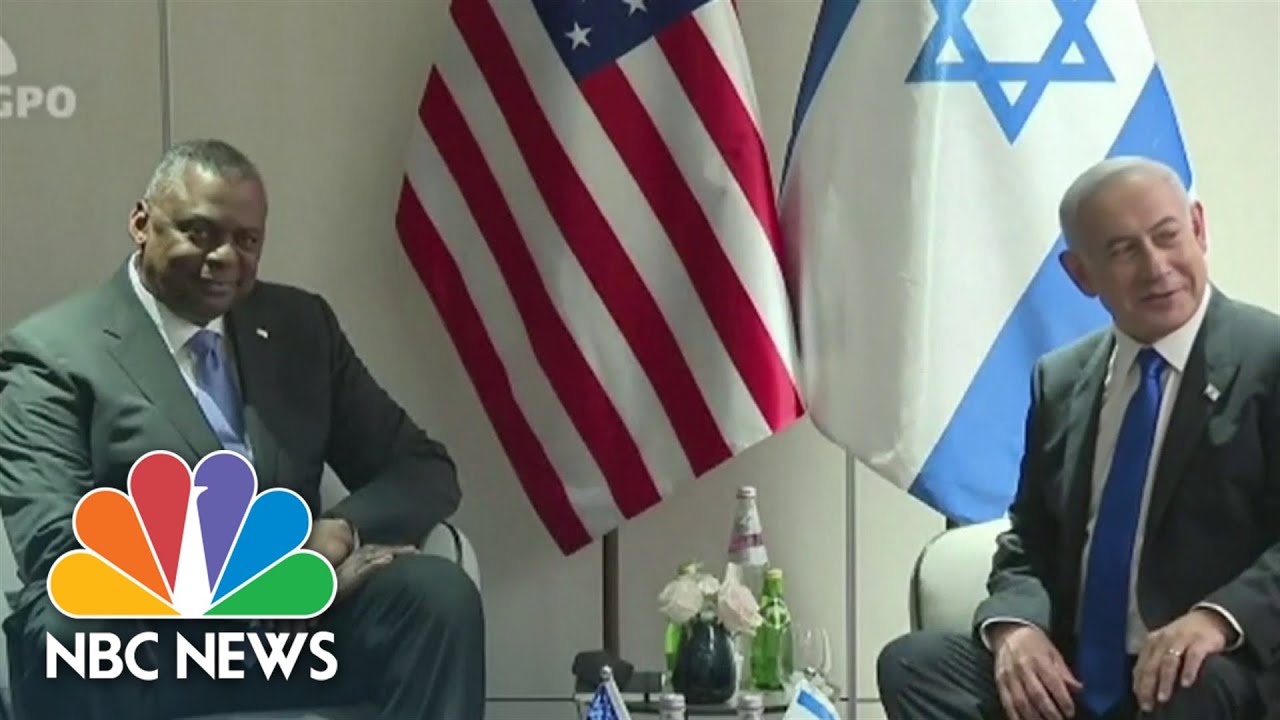 Protests in Israel disrupt Defense Secretary Austin’s visit