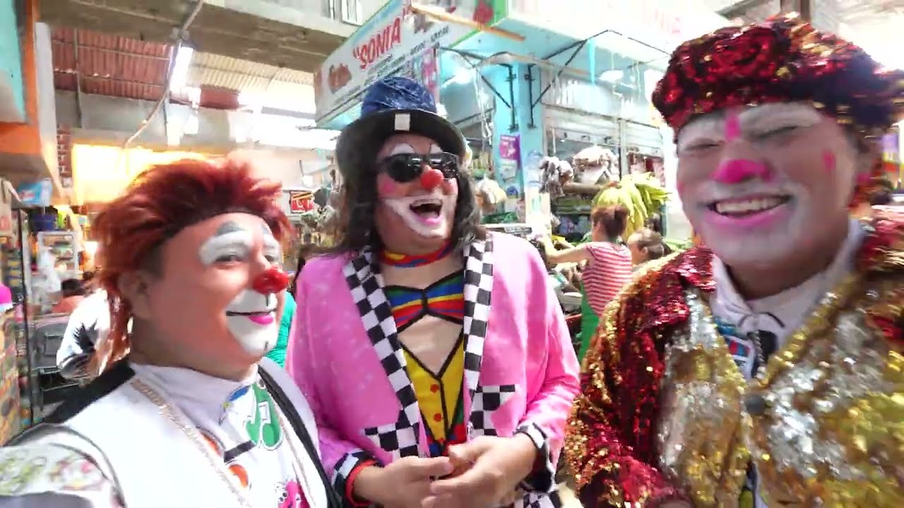Me visitan los payasitos boquita y manguerin | Chispita show chimbote