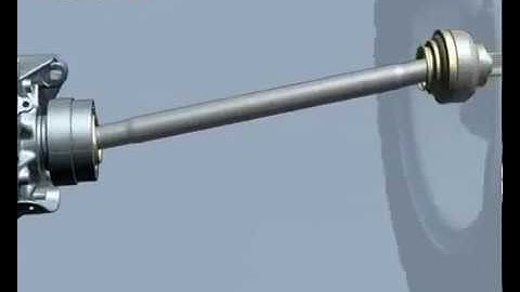 Animation on how rear driveshafts work