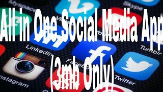 Best All in One Social media app in 3mb Only || Gaming With AR screenshot 3