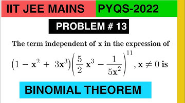 The term independent of x in the expression of (1-x^2+3x^3)(5/2x^3 - 1/5x^2)^11 ,x=0is