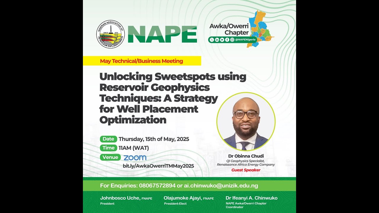 Awka/Owerri Chapter May Technical/Business Meeting