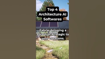 Top 4 Architecture AI Tools #shorts