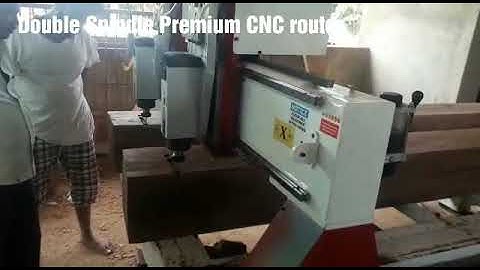 Double Spindle Premium CNC router
