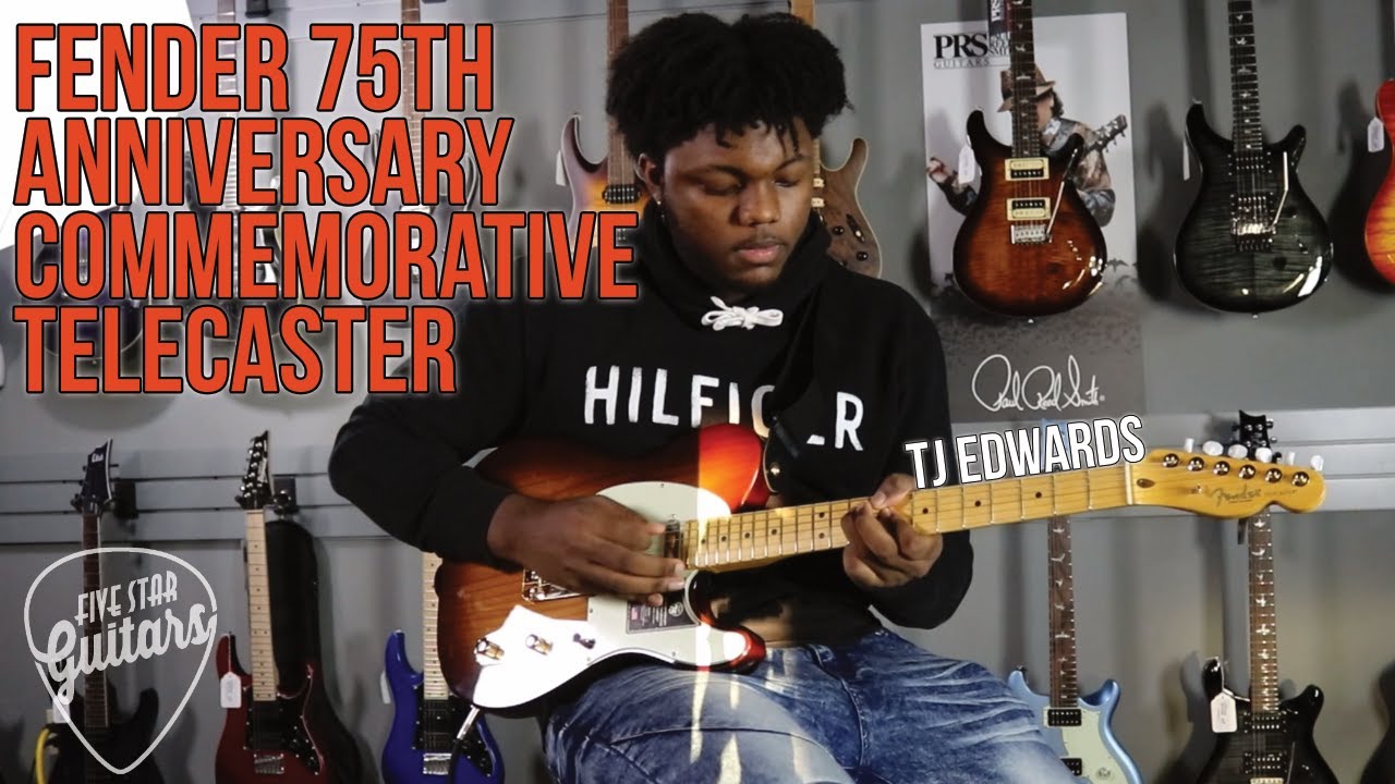 Fender 75th Anniversary Commemorative Telecaster demo with TJ Edwards