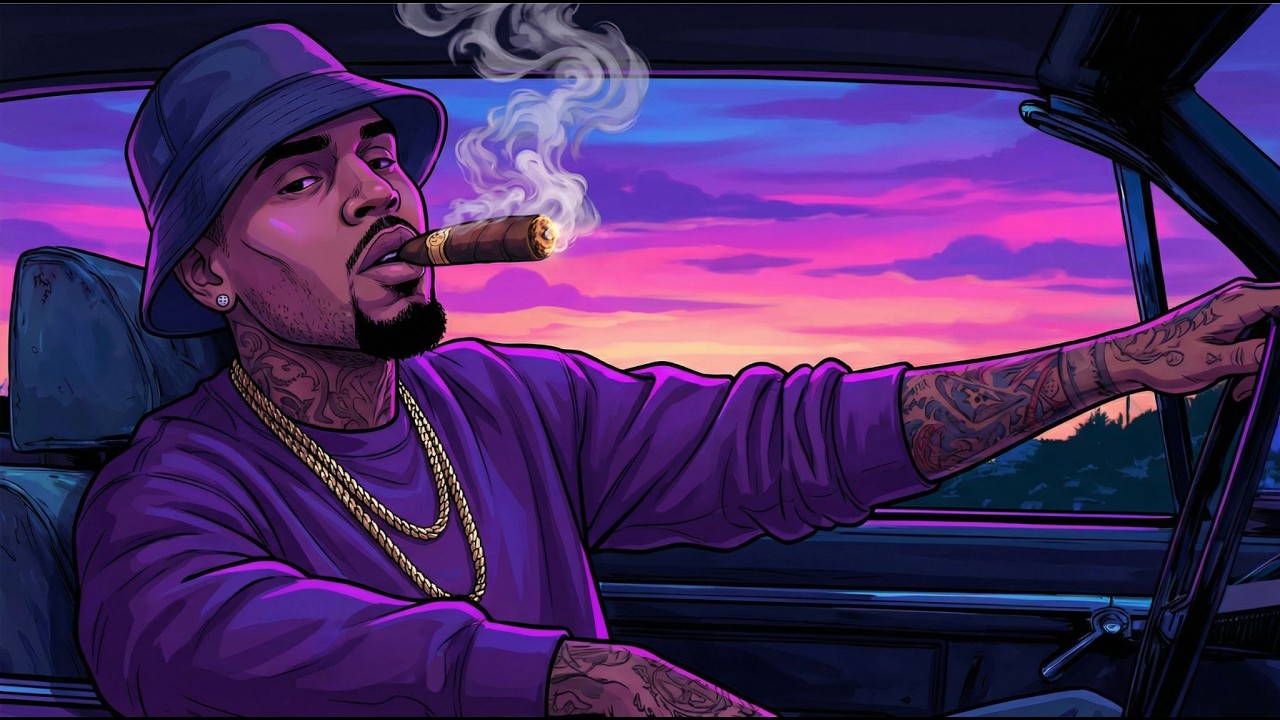 Noite de Fumaça Profunda 🌌 Rap 420 para Relaxar – Andy SlowFi