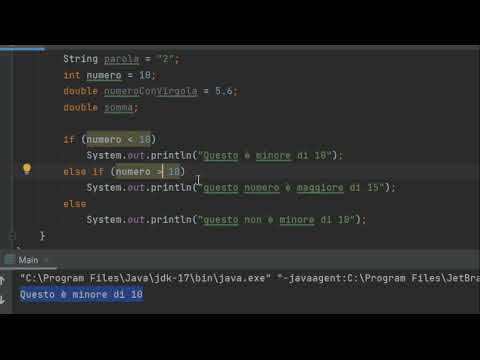 Video: Che cos'è l'istruzione if else if in Java?