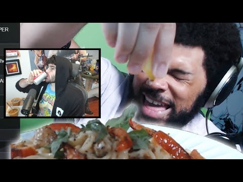 Thumbnail for HasanAbi reacts to Uncommon Twitch Clips Compilation 25 [Mukbang]