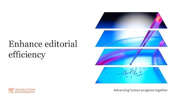 Enhance editorial efficiency