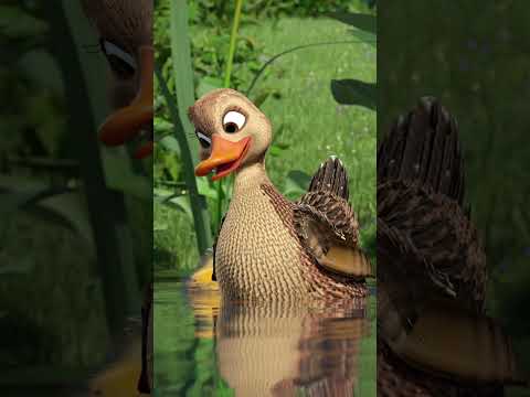Ah, there you are! 🙈🦆 #Shorts #FiveLittleDucks #tadaboom #mashaandthebear #nurseryrhymes