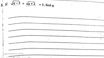 Ghana WASSCE 2023 Elective Mathematics Paper 2 Q3