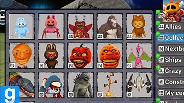 Sandbox in space updated labubu spider tung tung tapes pumpkin all characters 😱 chasing nextbots 🔥