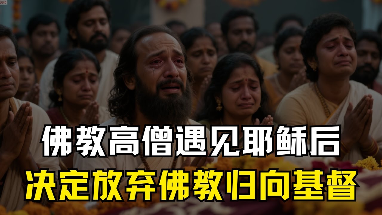 印度佛教高僧遇见耶稣后，决定放弃佛教归向基督教！