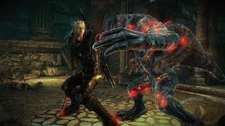 The Witcher 2 contracts- The Gargoyle  Gameplay